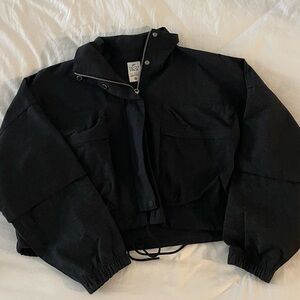 Nike Dark Denim Cropped Jacket